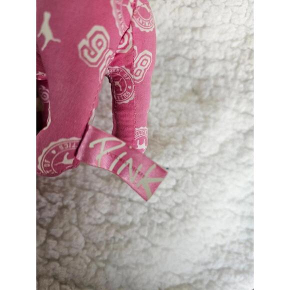 Pink Victoria's Secret Pop Puppy Dog Plush Toy Green Backpack Stuffed Animal 5" - Picture 10 of 12